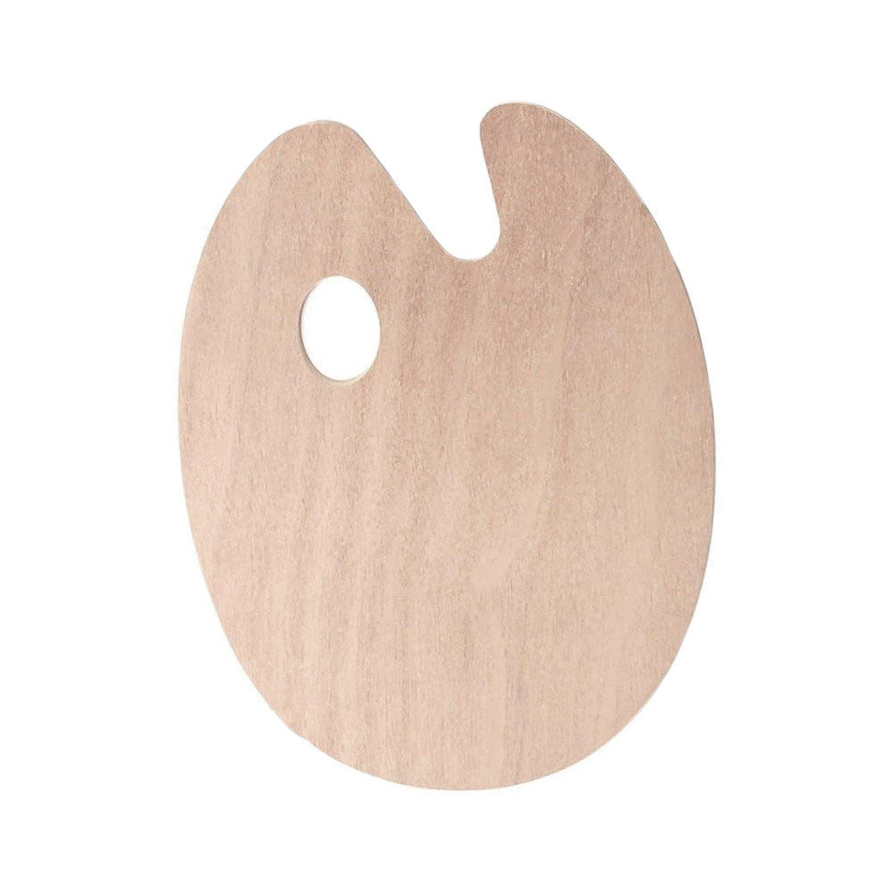 Paint palette wooden Renesans- oval 20 x 30 cm