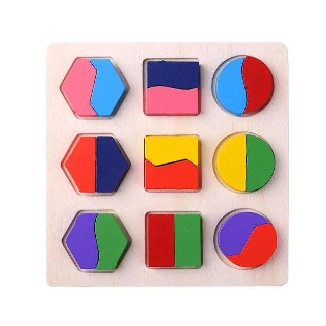 Shape Block Wooden Puzzle