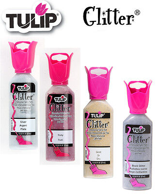 Tulip Glitter Dimensional fabric paint  37ml