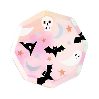 Meri Meri Holographic Halloween Plates